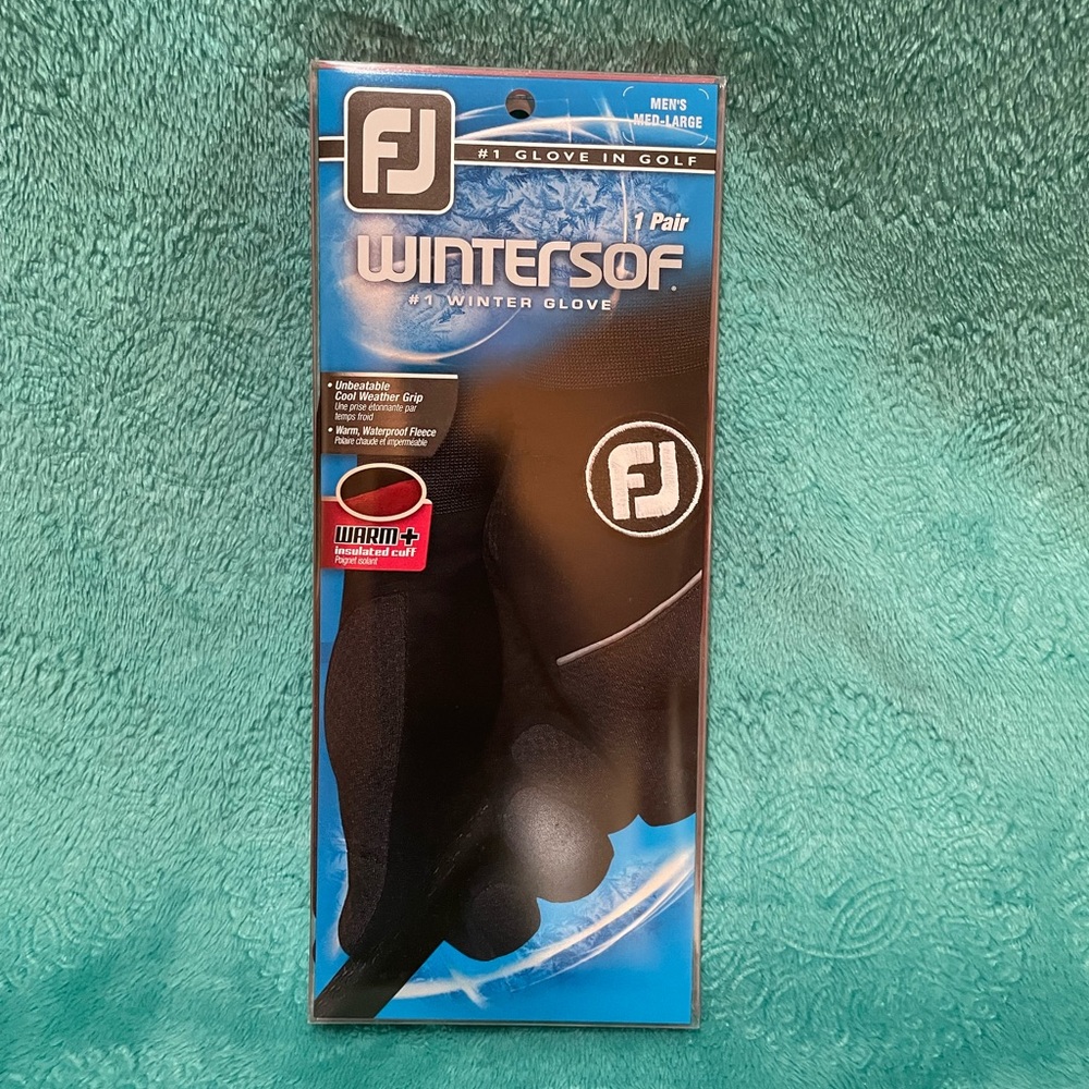 FootJoy WinterSof Men's Black Winter Glove
